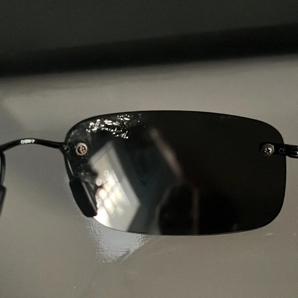 Nike Flexon Ashland Polarized Rimless Sunglasses with Case - AS IS